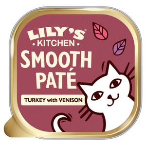Lily's Kitchen Cat Smooth Turkey & Venison Pate
