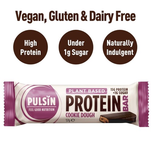 Pulsin Cookie Dough Vegan Protein Bar