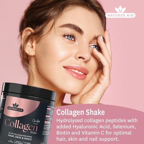 Natures Aid Collagen Chocolate Shake
