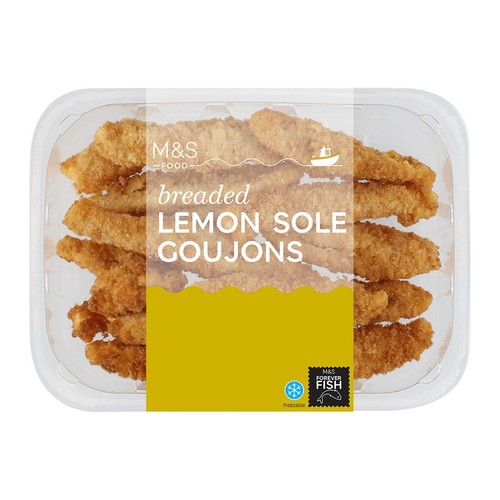 M&S Breaded Lemon Sole Goujons