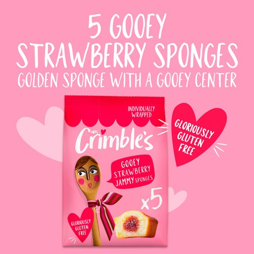 Mrs Crimble's Strawberry Sponge Cakes