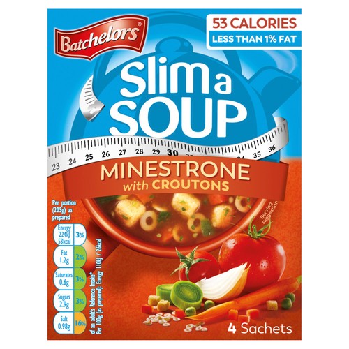 Batchelors Slim A Soup Minestrone Cup Soup