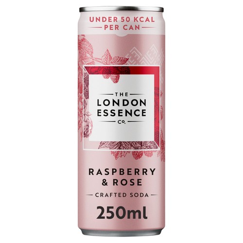 London Essence Co. Raspberry & Rose Crafted Soda