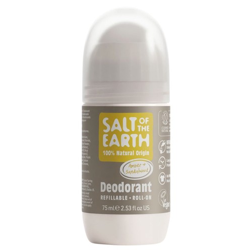 Salt of the Earth Amber & Sandalwood Deodorant Refillable Roll-on