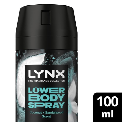 Lynx Lower Body Deodorant Body Spray Coconut