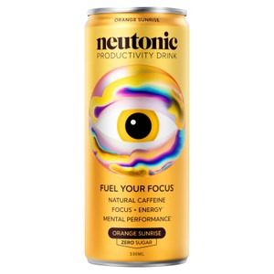 Neutonic Natural Energy Productivity Drink Orange Sunrise
