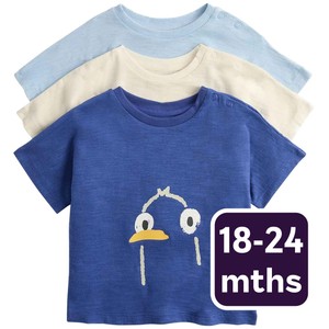 Seaside Animal Print Tops, 18-24 Months, Blue