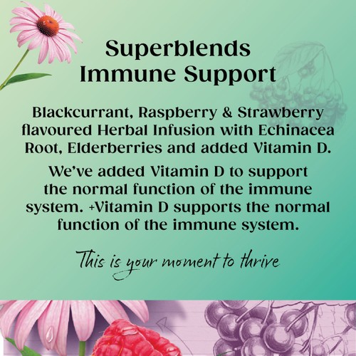 Twinings Superblends Immune Support Blackcurrant & Raspberry