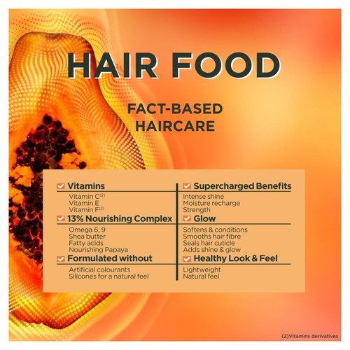 Garnier Ultimate Blends Hair Food Papaya 3-in-1 Hair Mask Treatment 