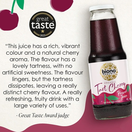 Biona Organic Tart Cherry Juice