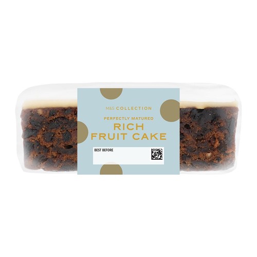 M&S Perfectly Matured Rich Fruit Cake Bar