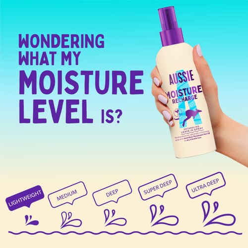 Aussie Leave In Conditioners Miracle Recharge Boost Moisture