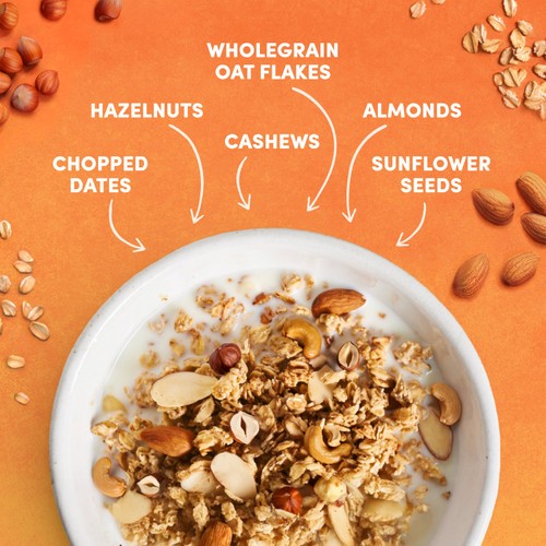 Jordans No Added Sugar Triple Nut Granola Breakfast Cereal