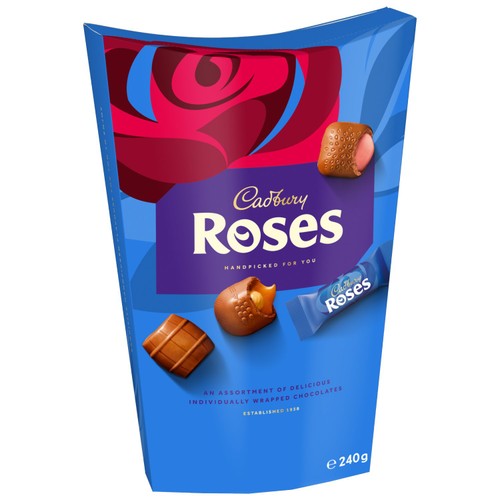 Cadbury Roses Chocolate Carton