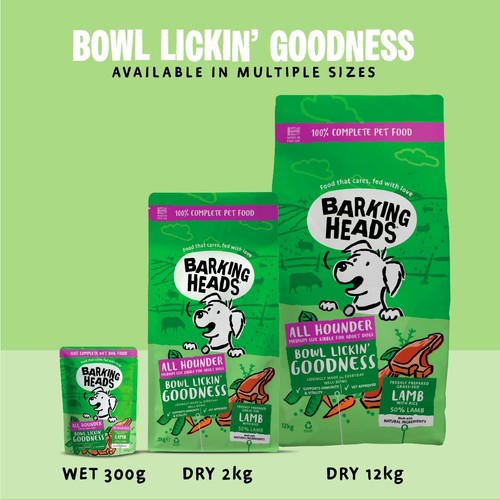 Barking Heads Bowl Lickin' Goodness Lamb Dry Dog Food