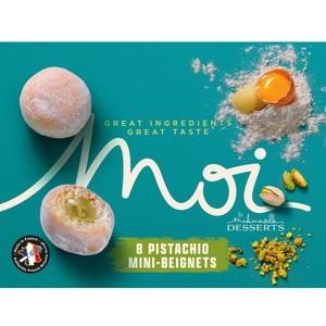 MOI Pistachio filled Mini Beignets