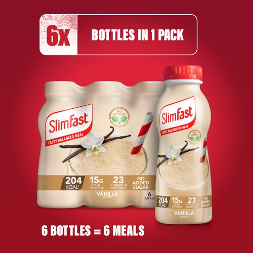 SlimFast Vanilla Milkshake Multipack