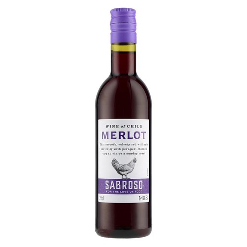 M&S Merlot Small Bottle