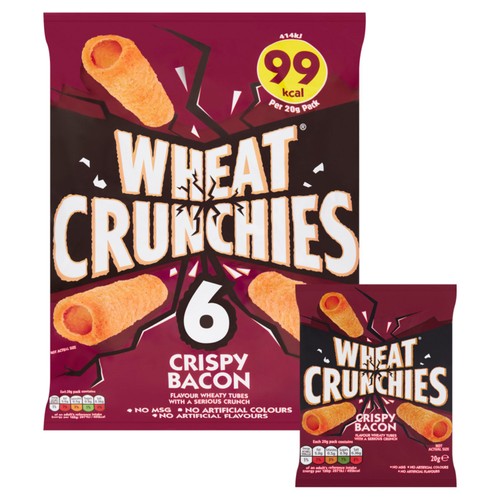 Wheat Crunchies Bacon Multipack Crisps
