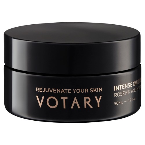 VOTARY Intense Overnight Mask - Rosehip and Hyaluronic