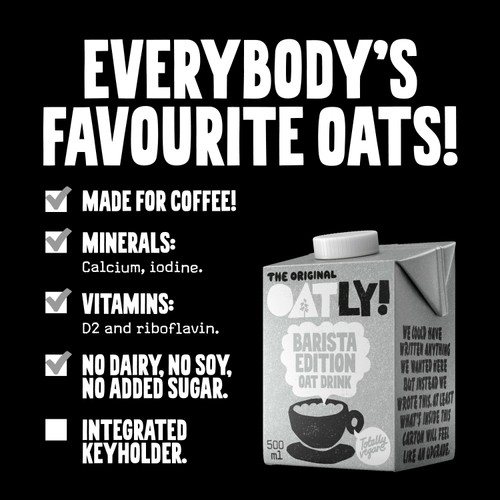 Oatly Oat Drink Barista Long Life