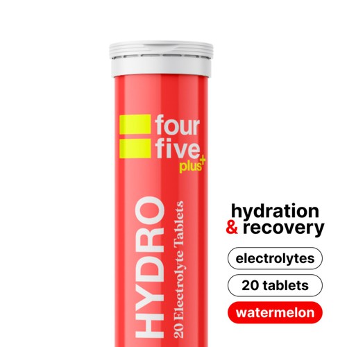 fourfive Watermelon Electrolyte & Vitamin Hydration Tablets