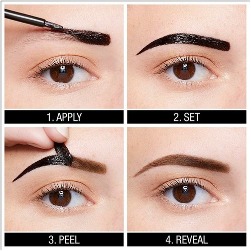 Maybelline Tattoo Brow Peel Off Tint Gel Warm Brown