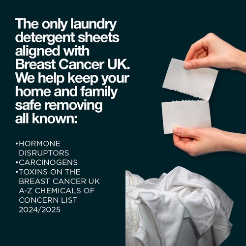 The Lab Co. Laundry Detergent Sheets Non Bio Fragrance Free 64 Loads