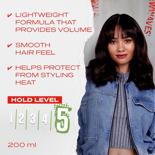 Wella Shockwaves Volume Mousse