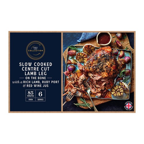 M&S Slow Cooked Centre Cut Lamb Leg