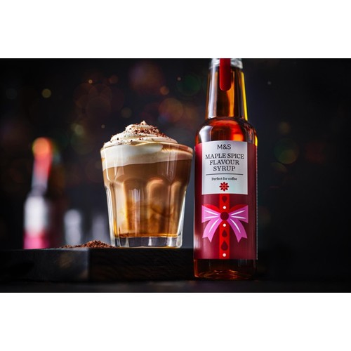 M&S Maple Spice Flavour Syrup