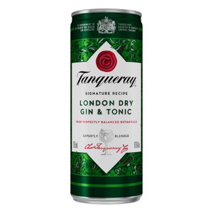 Tanqueray London Dry Gin & Tonic Ready to Drink Can