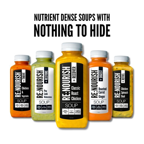 RENOURISH Immunity Kale, Spinach, GLP-1 Friendly Soup