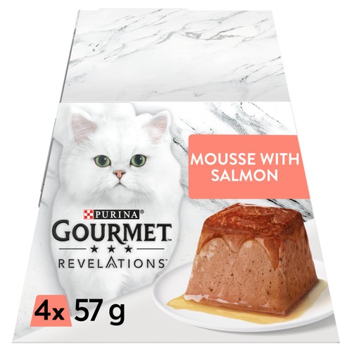 Gourmet Revelations Mousse Salmon Wet Cat Food