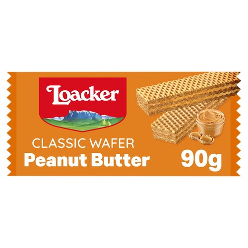 Loacker Classic Peanut Butter Wafer