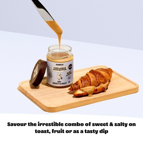 SUNFLY Sunflower Seed Butter, Sweet and Salty Spread