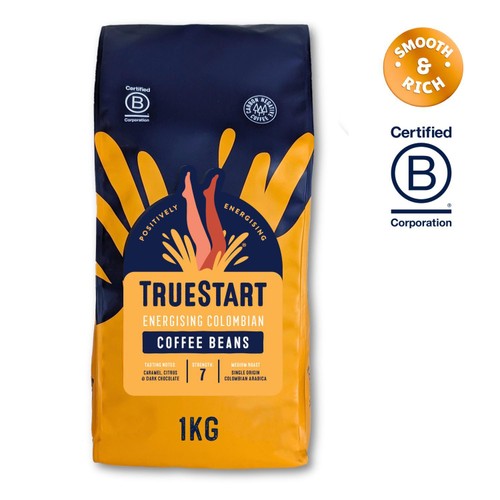 TrueStart Energising Colombian Coffee Beans