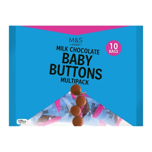M&S Milk Chocolate Baby Buttons Multipack