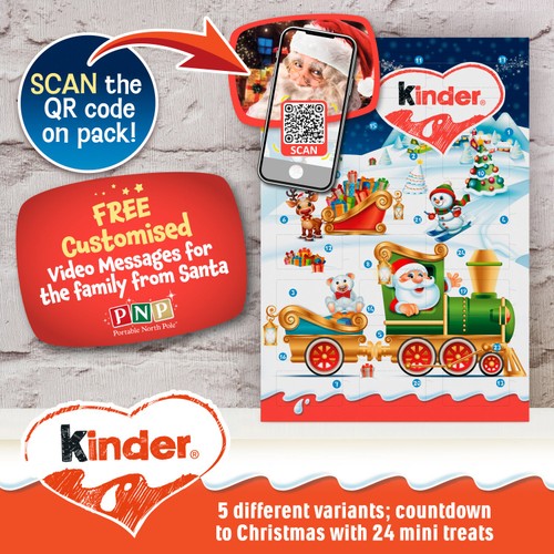 Kinder Chocolate 24 Mini's Advent Calendar