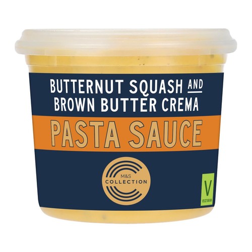 M&S Collection Butternut Squash and Brown Butter Cream Sauce