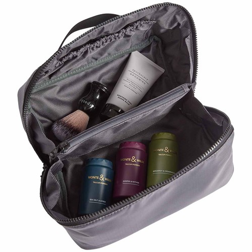 M&S Travel Washbag, Charcoal