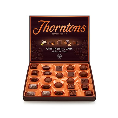 Thorntons Continental Dark Selection Box of Chocolates