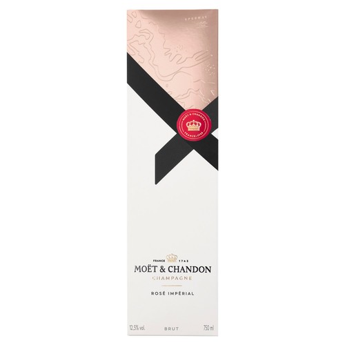 Moet & Chandon Rose Imperial Champagne, Gift Box, 75cl