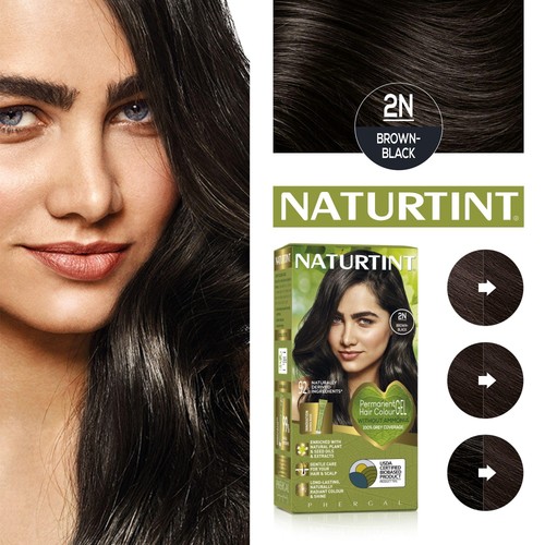 Naturtint Permanent Hair Colour Gel 2N Brown-Black