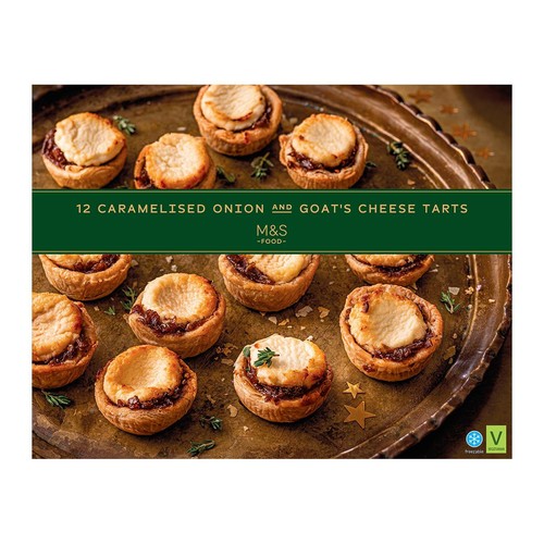 M&S Caramelised Onion & Goats Cheese Tarts