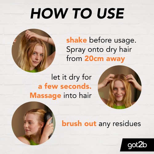 Schwarzkopf got2b Extra Texture Dry Shampoo