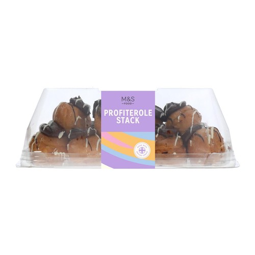 M&S Profiterole Stack