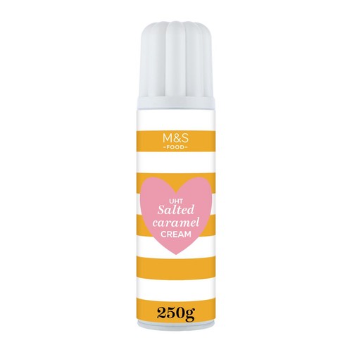 M&S UHT Salted Caramel Cream