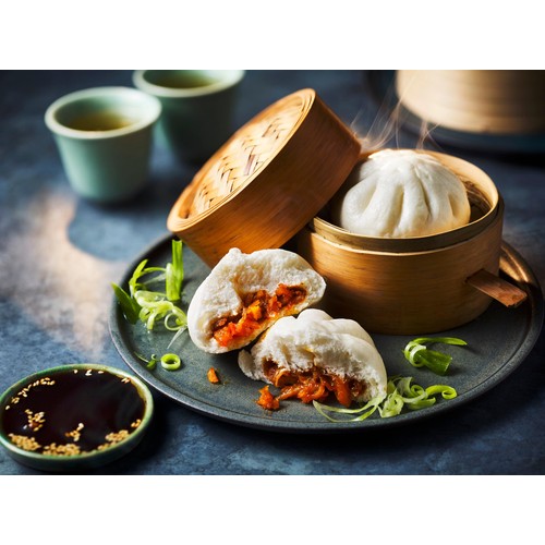 M&S 2 Char Siu Bao Buns - Taste of Asia