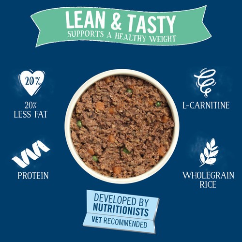 Butcher's Lean & Tasty Low Fat Dog Food Tins 